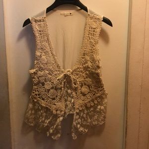 Beautiful Lace Vest